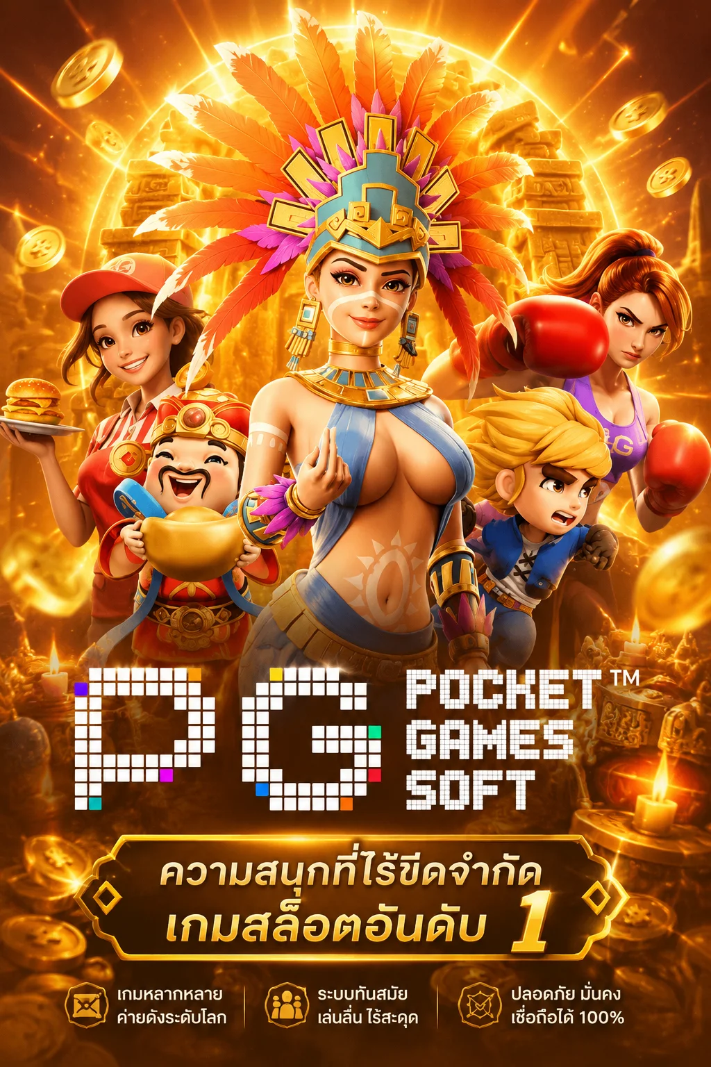 ทดลองเล่นสล็อต PG Soft ฟรีบน SIAM369